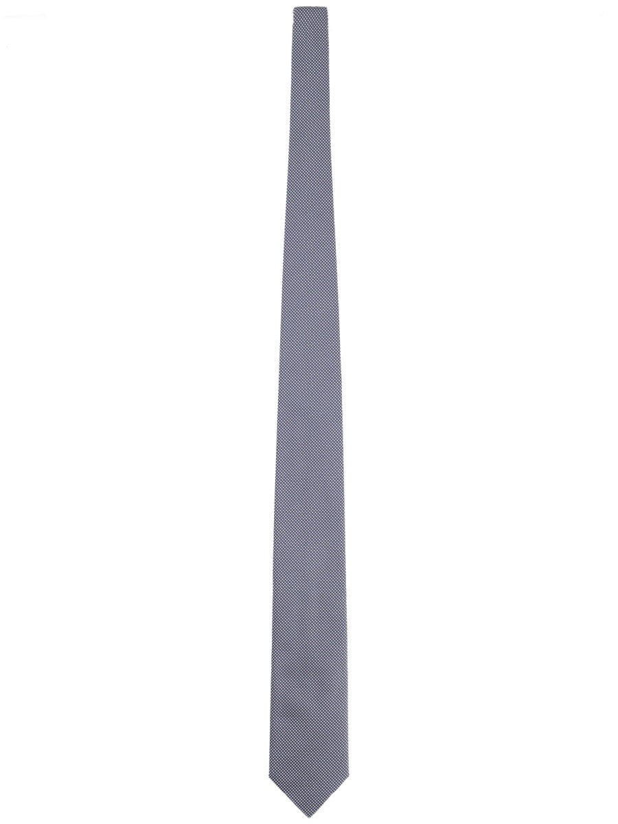 BOSS Men's Silk Tie Blue