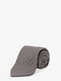 Tom Ford Men's Silk Tie Silver