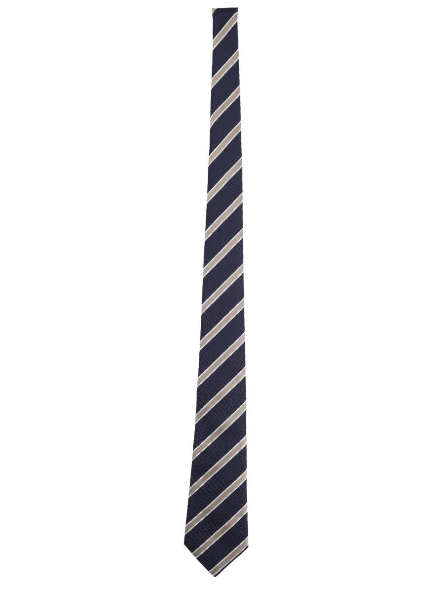 Giorgio Armani Men's Silk Tie Blue