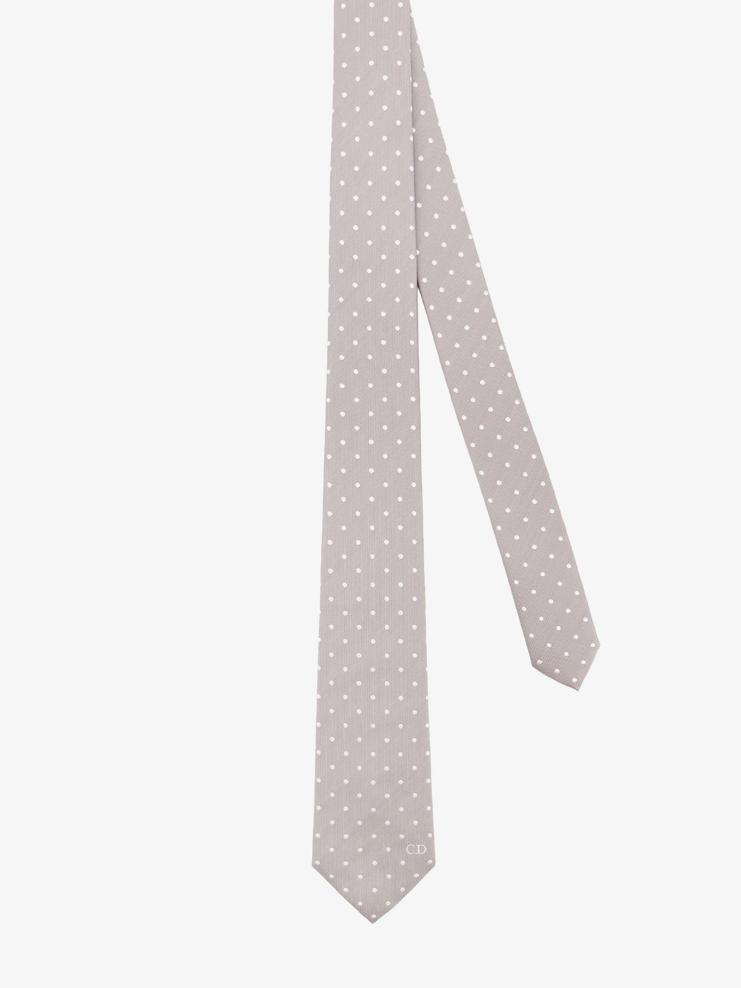 Dior Men's Silk Tie Grey
