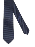 Ferragamo Men's Silk Tie Blue