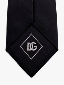 Dolce &amp; Gabbana Men's Silk Tie Black