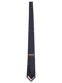 Paul Smith Men's Silk Tie Blue