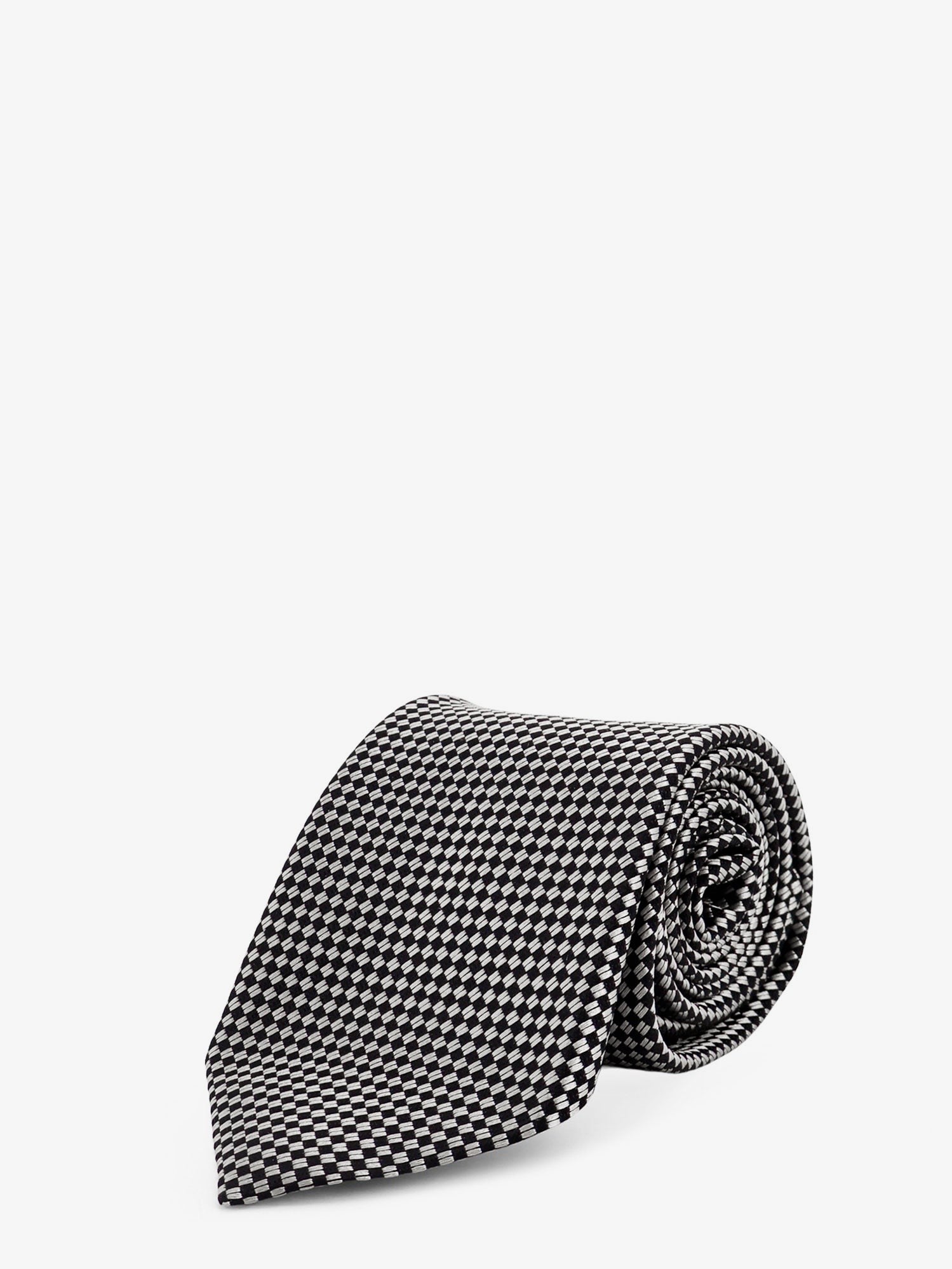 Tom Ford Men's Silk Tie Silver