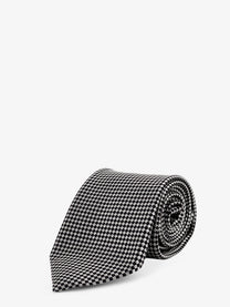 Tom Ford Men's Silk Tie Silver