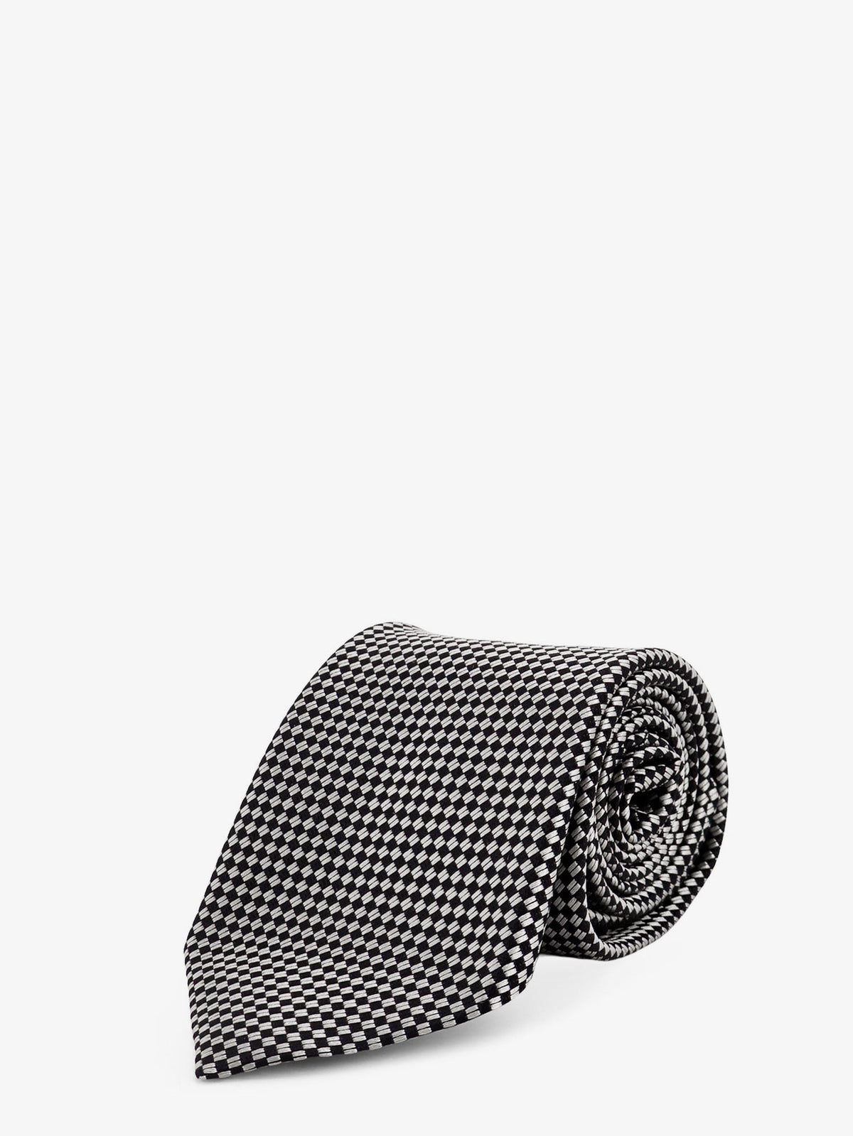 Tom Ford Men's Silk Tie Silver