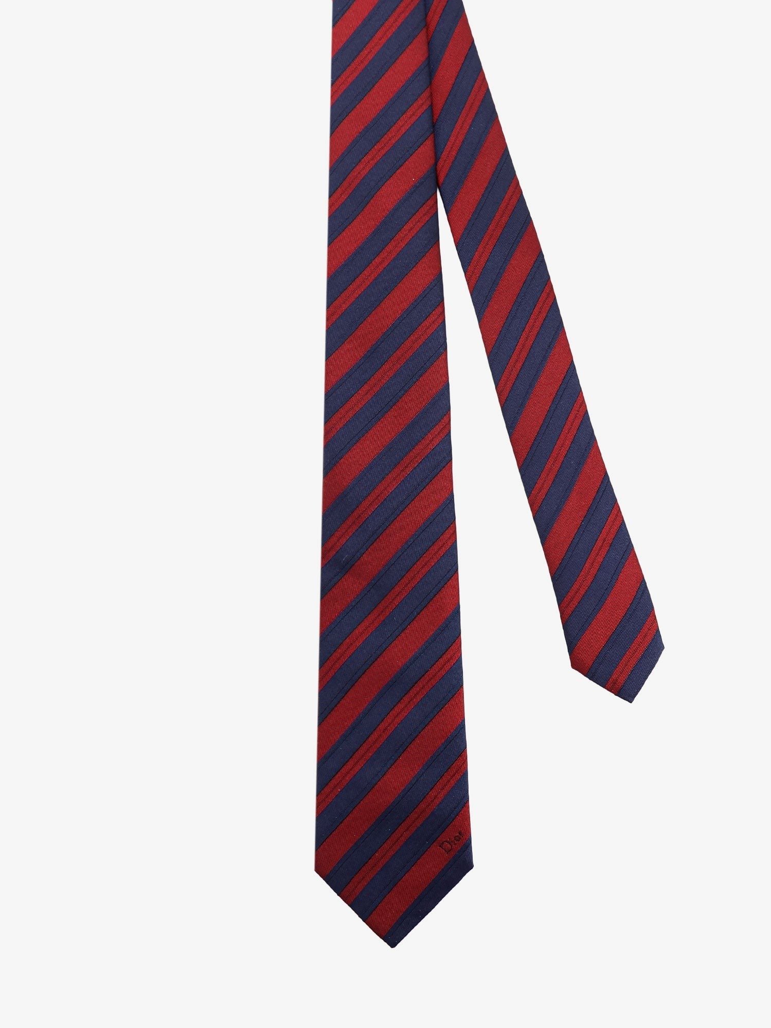 Dior Men's Silk Tie Blue