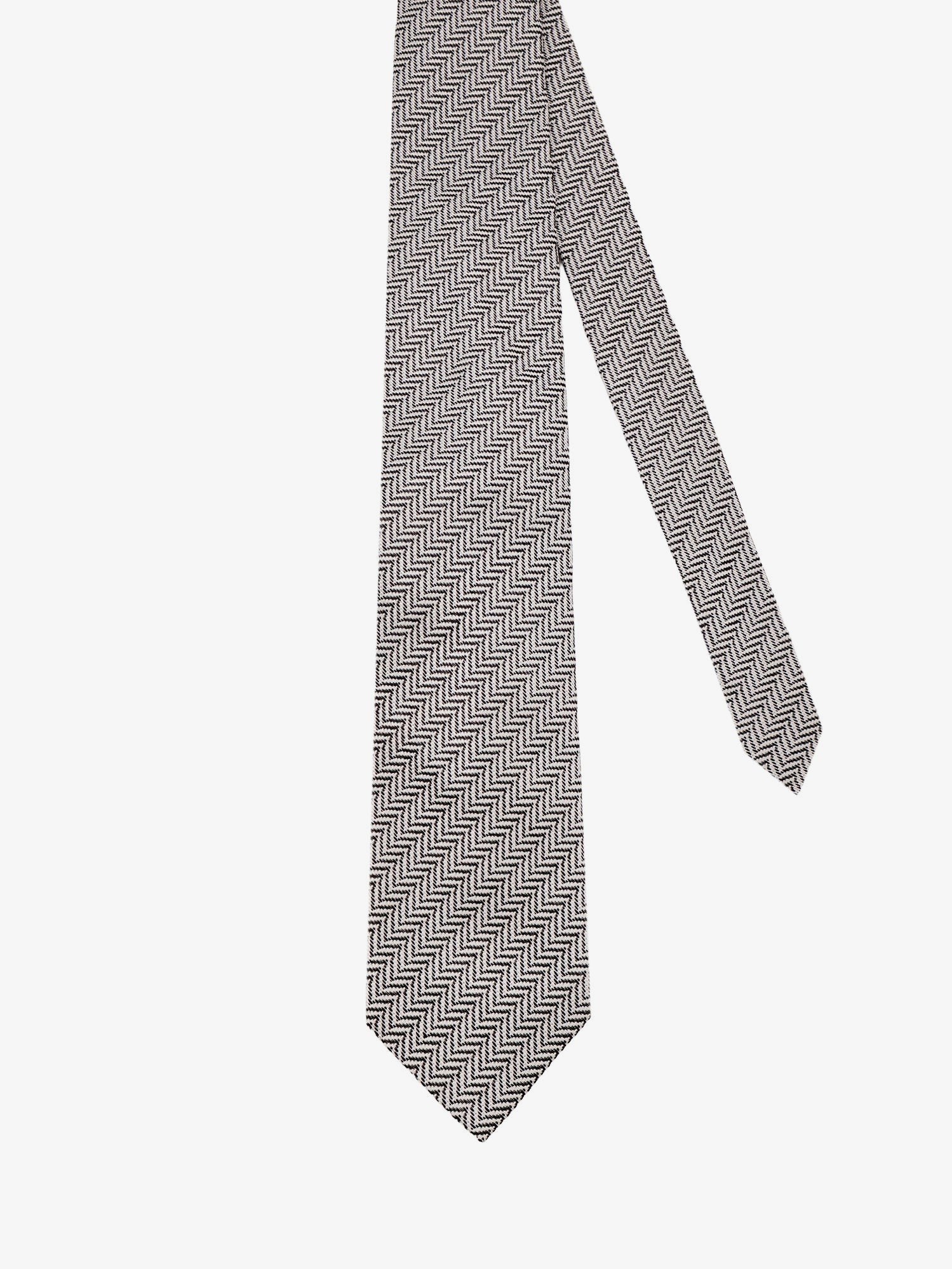 Tom Ford Men's Silk Tie Silver