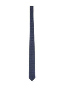 Ferragamo Men's Silk Tie Blue