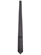 BOSS Men's Silk Tie Black, view 2