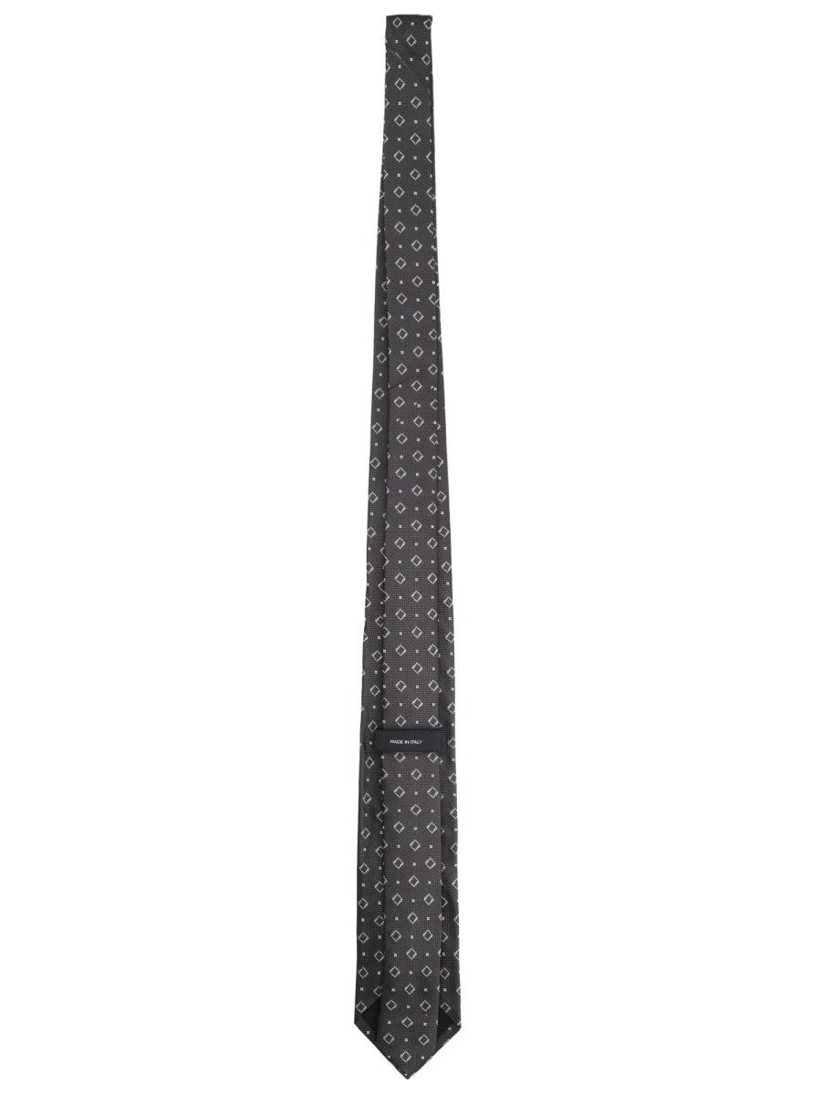 BOSS Men's Silk Tie Black