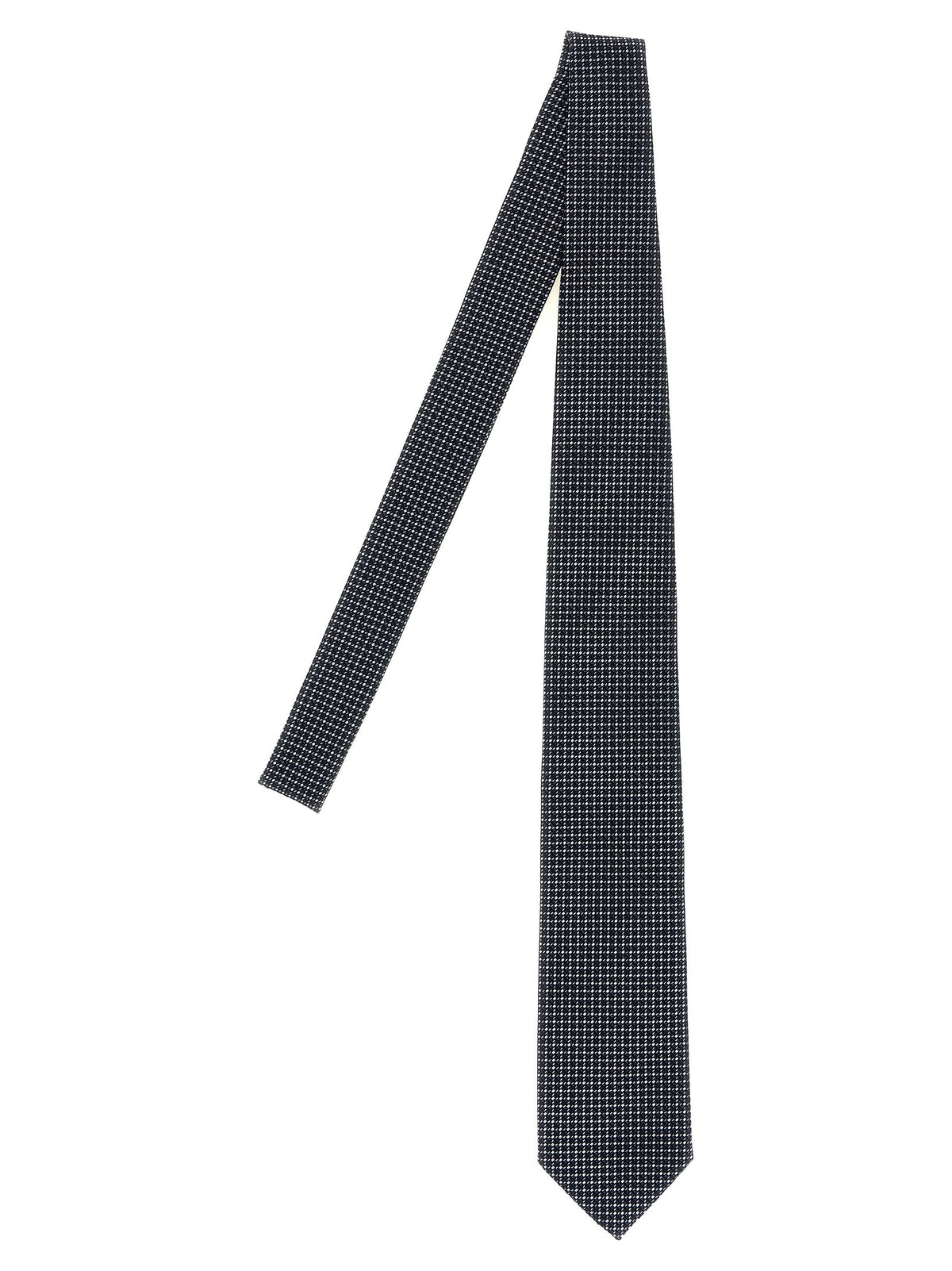 Brioni Silk Tie Blue