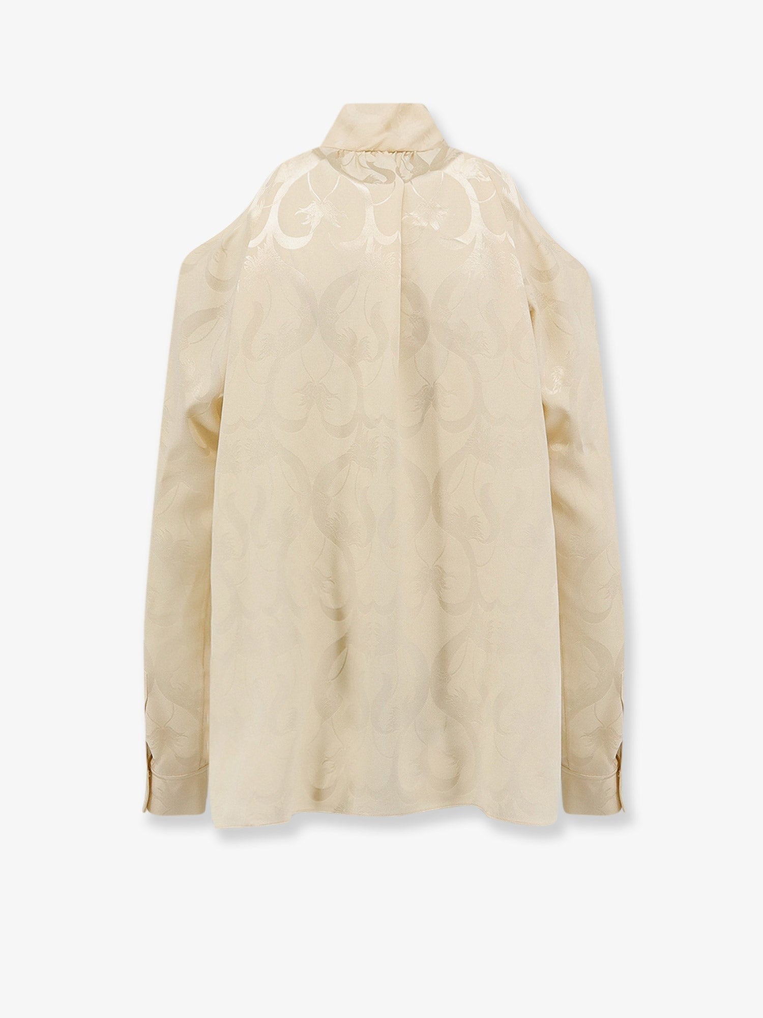 Dior Women's Silk Top Yellow