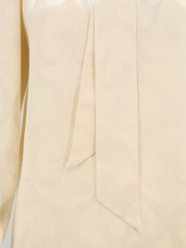 Dior Women's Silk Top Yellow