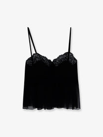 Chloé Women's Silk Top Black