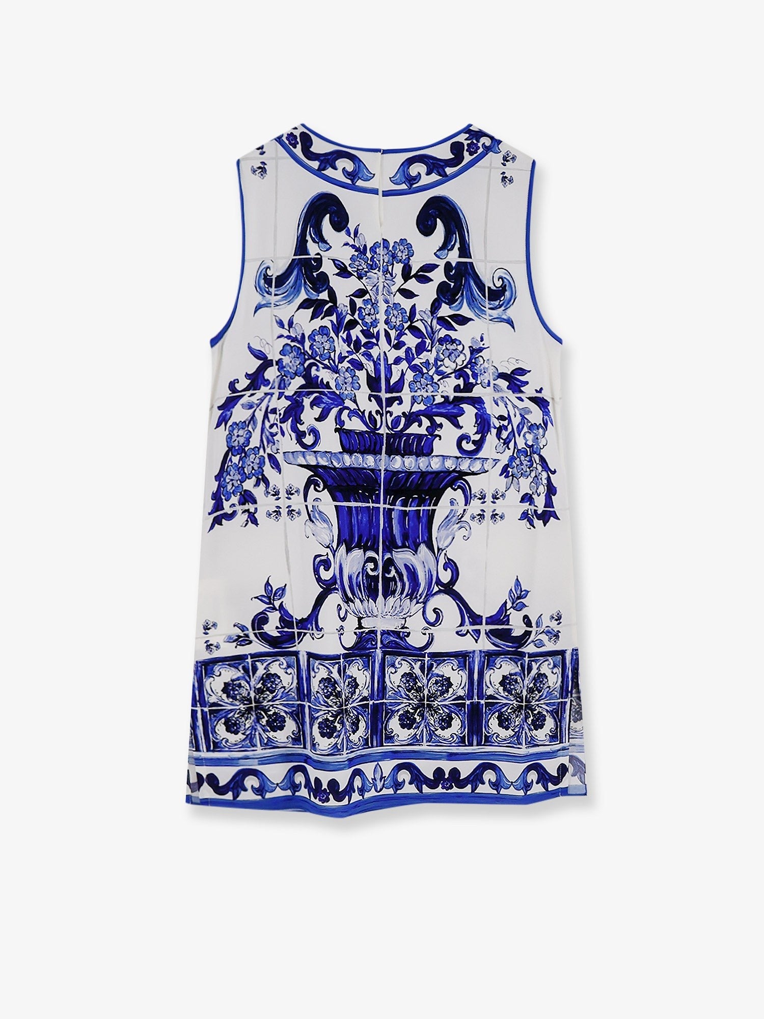 Dolce &amp; Gabbana Women's Silk Top Blue