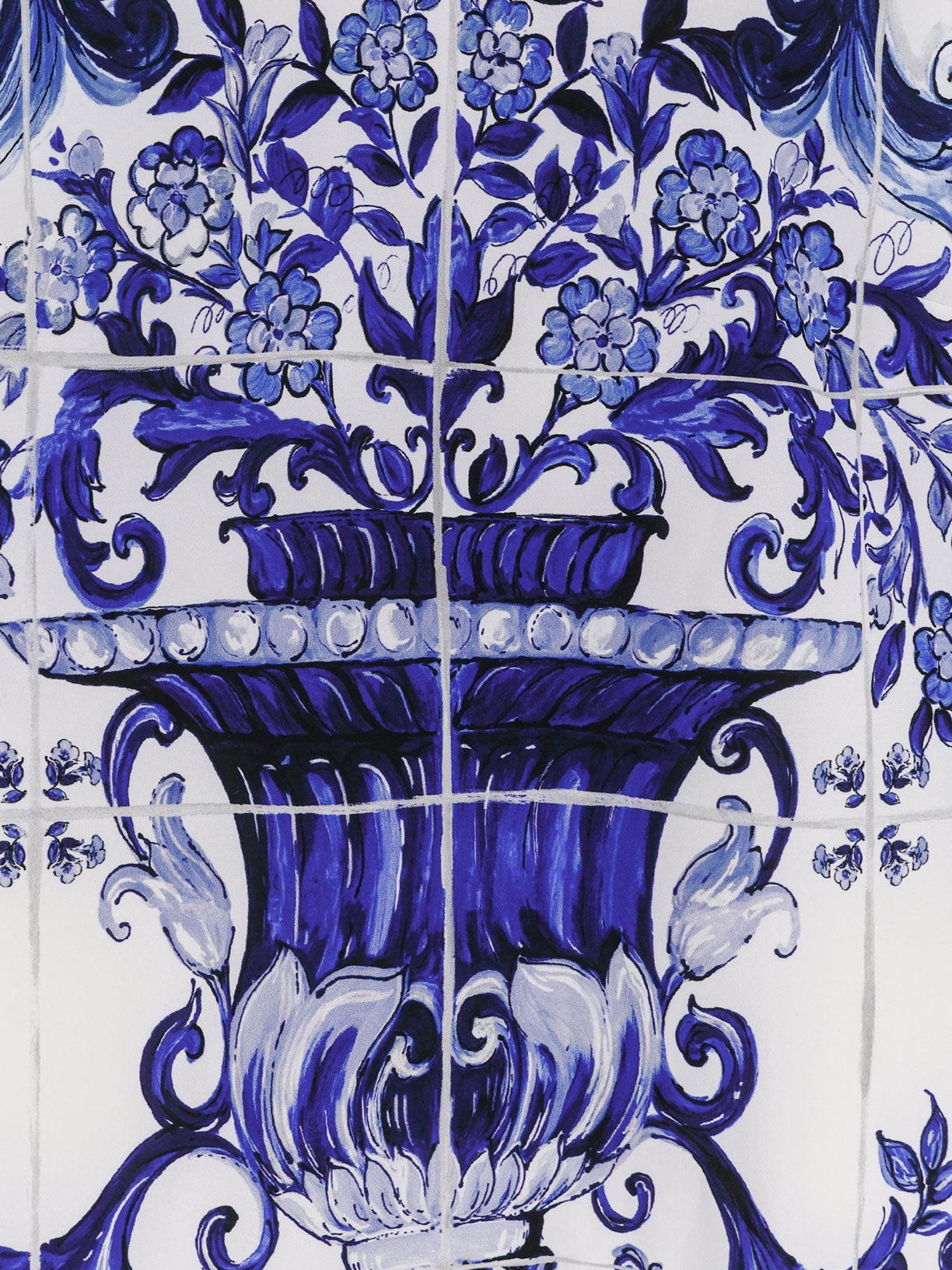 Dolce &amp; Gabbana Women's Silk Top Blue