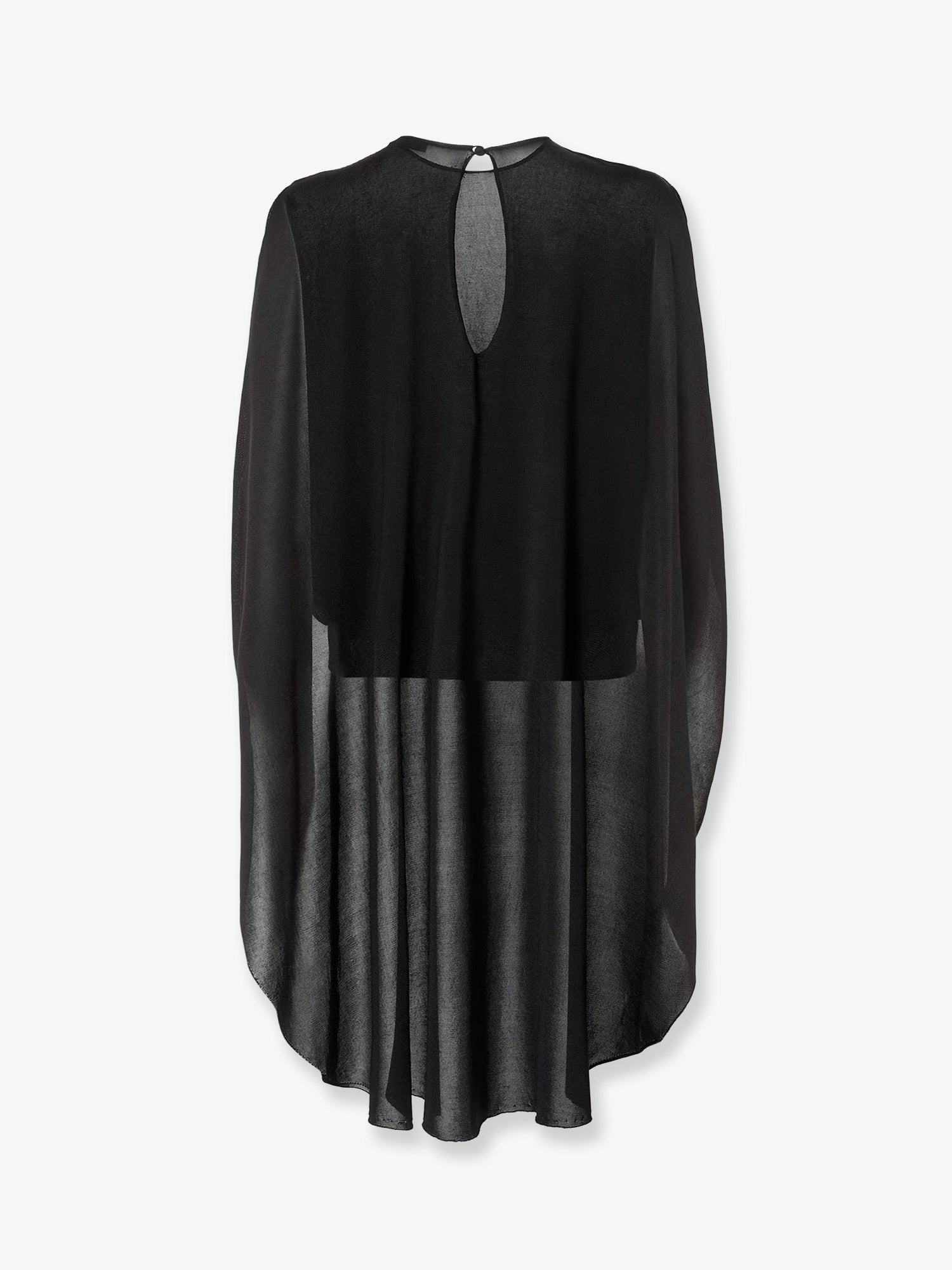 Fendi Women's Silk Top Black