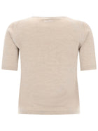 Max Mara Women's Silk Top Beige, view 2