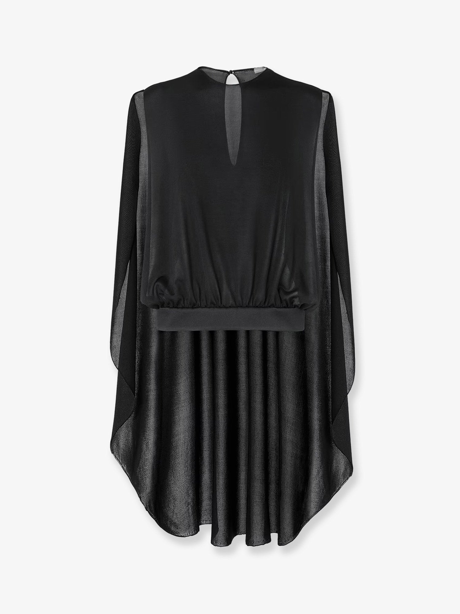 Fendi Women's Silk Top Black