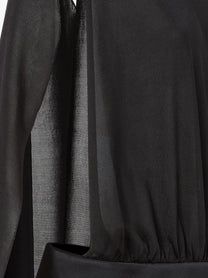 Fendi Women's Silk Top Black