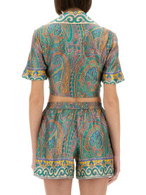 Etro Women's Silk Top Multicolor