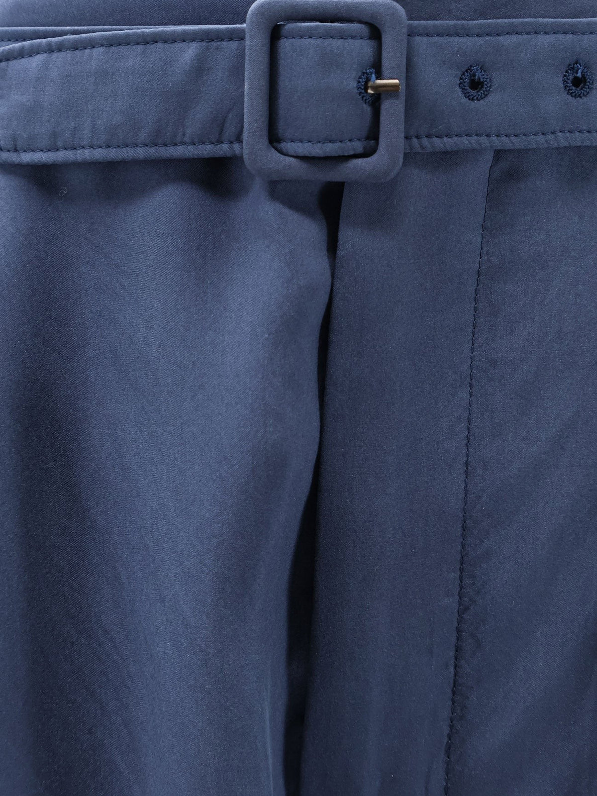 Saint Laurent Men's Silk Trousers Blue, view 5