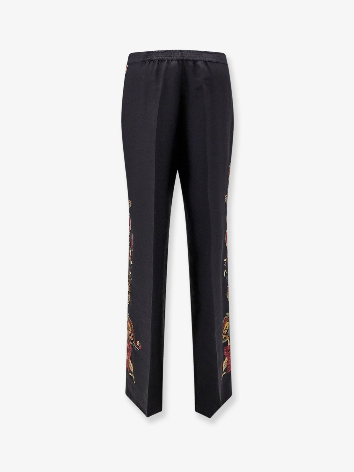 ETRO Women's Silk Trousers Brown, view 2