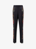 ETRO Women's Silk Trousers Brown