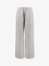 Rohe Women's Silk Trousers FINESTRIPE