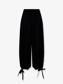 Chloé Women's Silk Trousers Black
