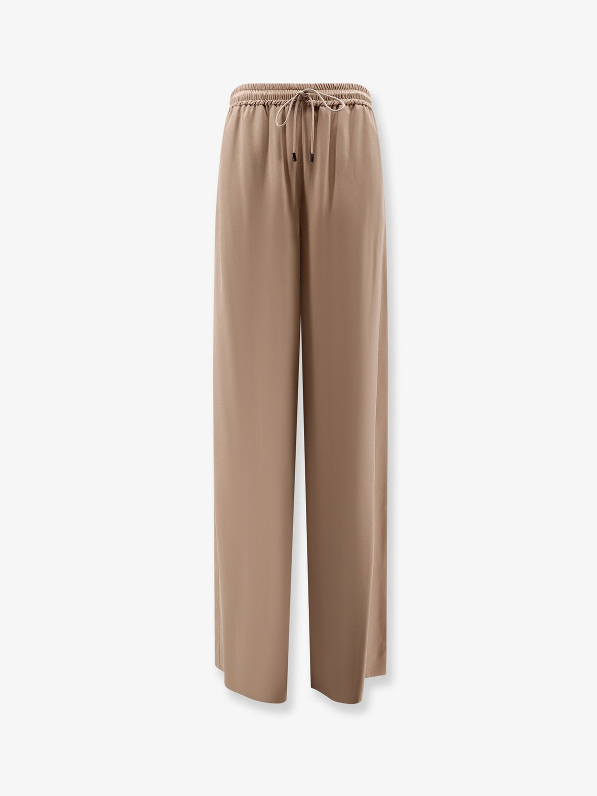 Max Mara Women's Silk Trousers Beige
