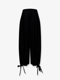 Chloé Women's Silk Trousers Black