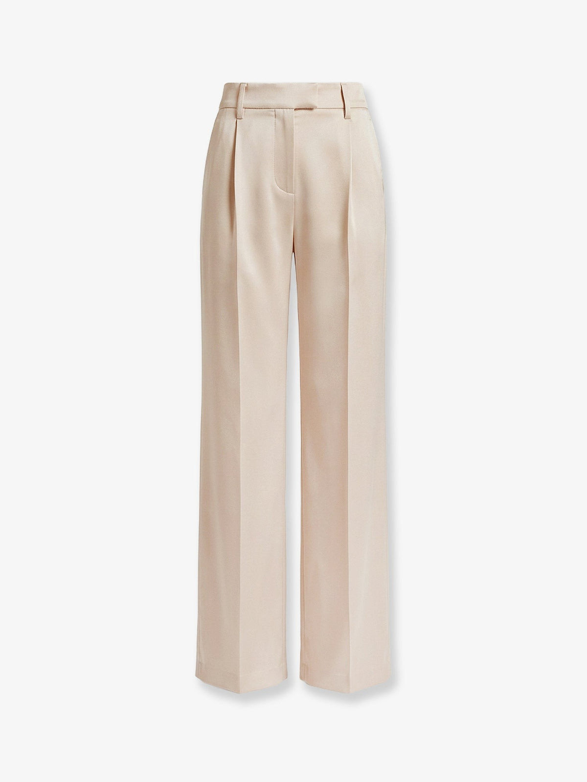 Brunello Cucinelli Women's Silk Trousers White