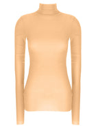 Jil Sander Silk Turtleneck Top Blue