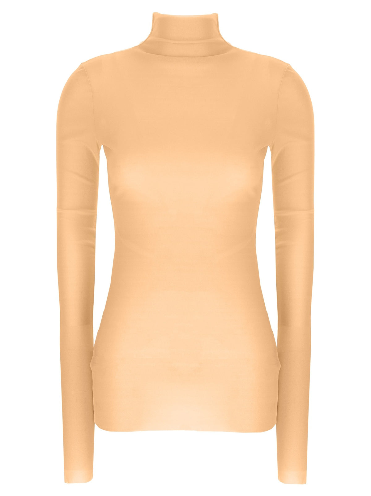 Jil Sander Silk Turtleneck Top Blue