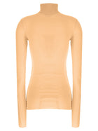 Jil Sander Silk Turtleneck Top Blue, view 2