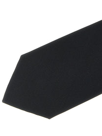 Brioni Silk Twill Tie Black