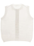 Max Mara Women's Silk Vest White, view 3