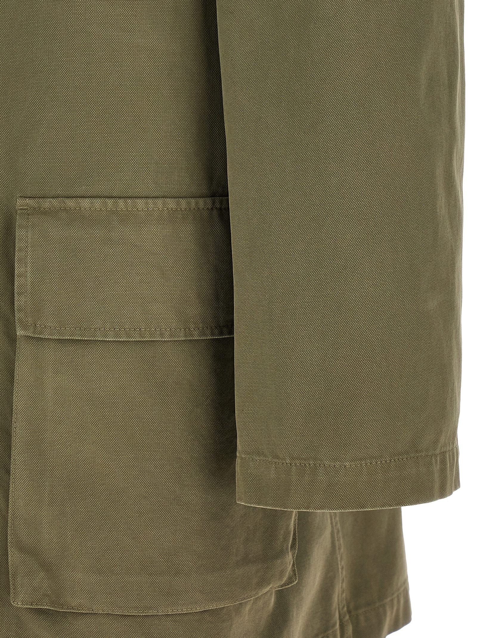 The Row Simeau Coat Green