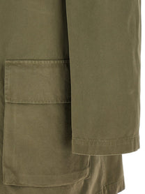 The Row Simeau Coat Green