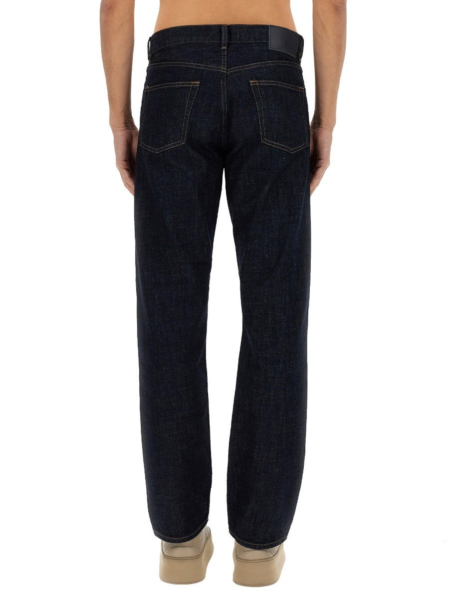 Sunflower Men's Simple Rinse Jeans Blue