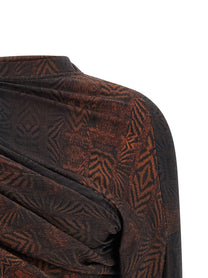 Kiko Kostadinov Simpson Top Brown