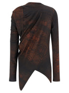 Kiko Kostadinov Simpson Top Brown, view 2