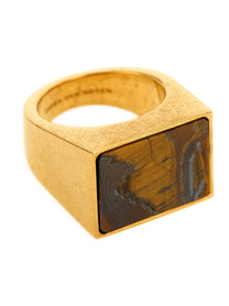 Dries Van Noten Singet Ring Yellow