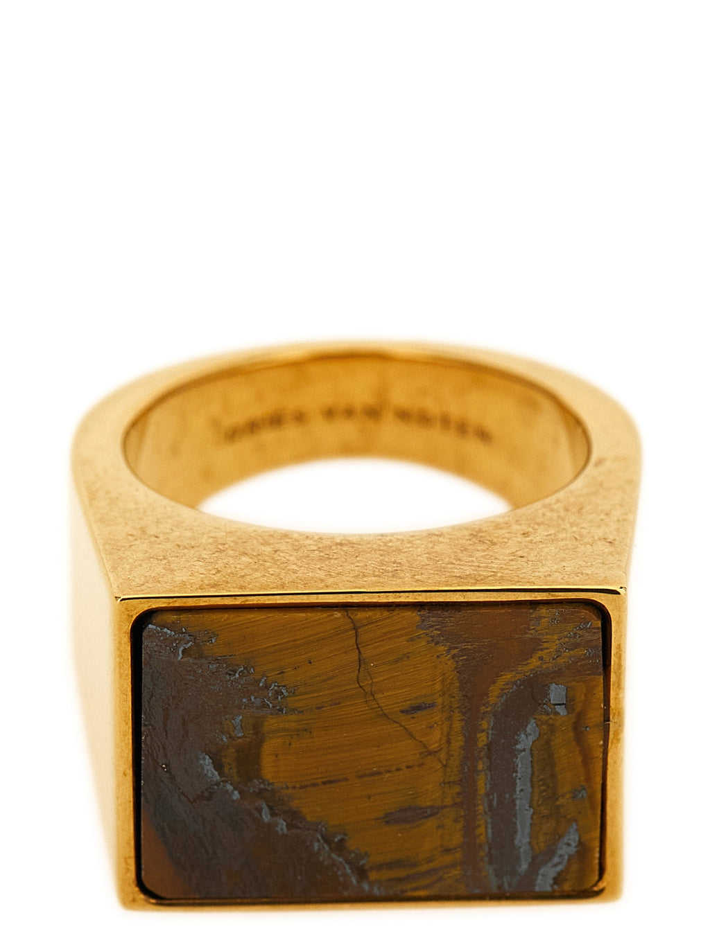 Dries Van Noten Singet Ring Yellow