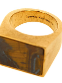 Dries Van Noten Singet Ring Yellow