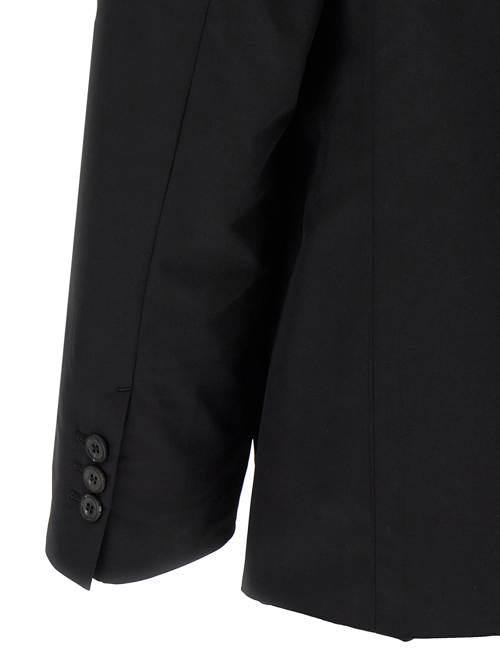 PRADA Single Breasted Blazer Black