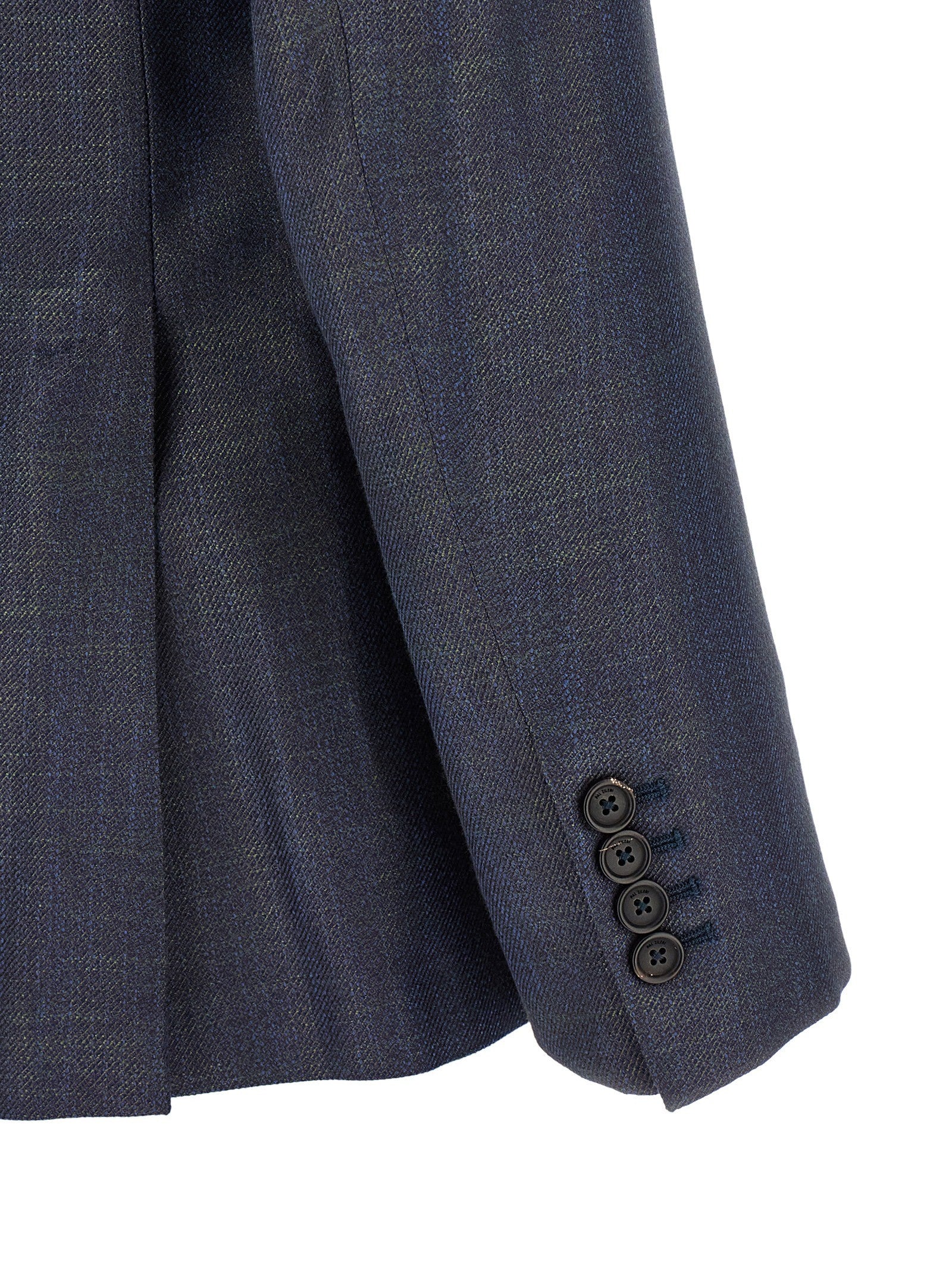 Pal Zileri Single Breasted Blazer Blue