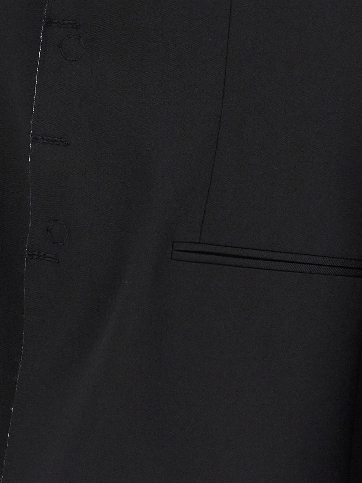 MM6 Maison Margiela Single Breasted Blazer Black